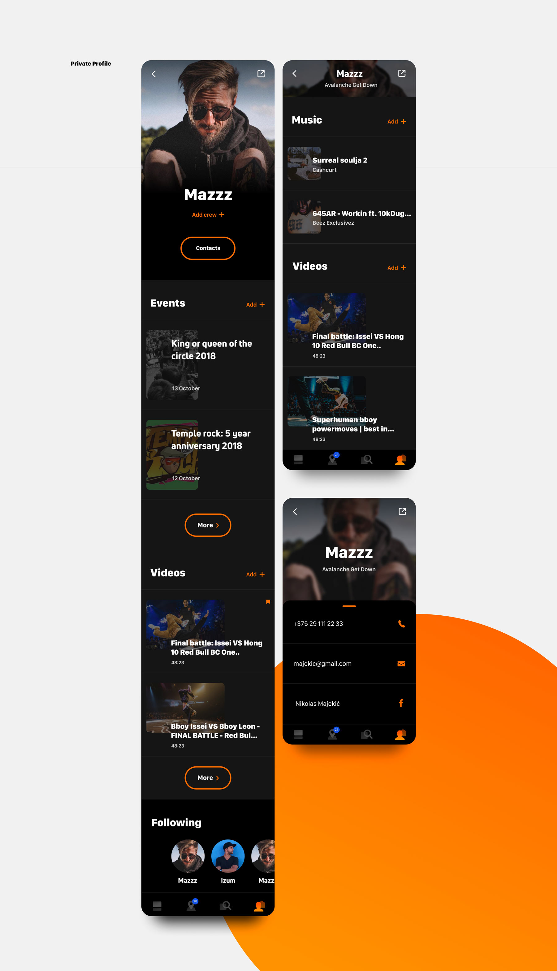 Bboy Event Application