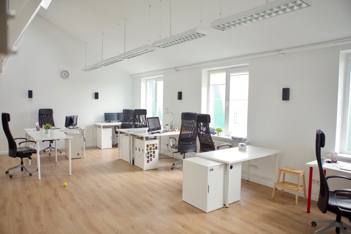 Рабочая зона офиса Джаз Пискелз